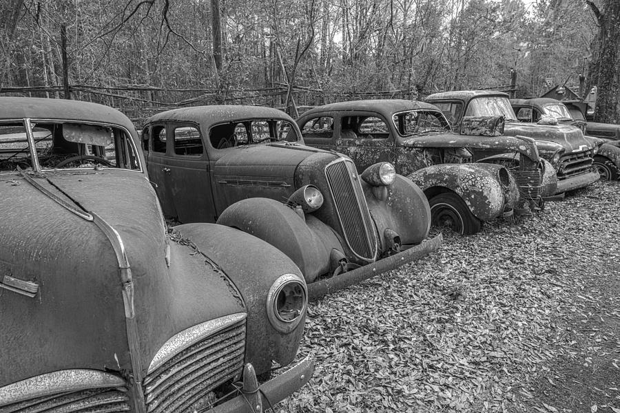 Vintage Autos Last Resting Place Photograph by Valerie Cason