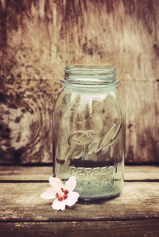 Vintage Ball Mason Jar Photograph by Terry DeLuco