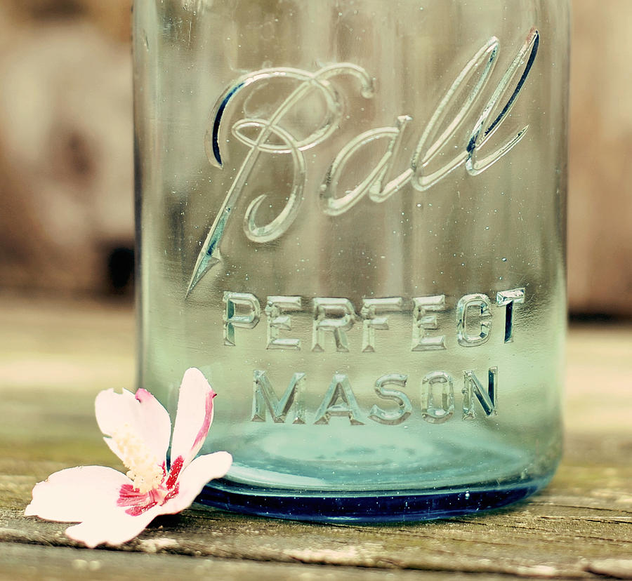 Vintage Ball Perfect Mason Photograph by Terry DeLuco