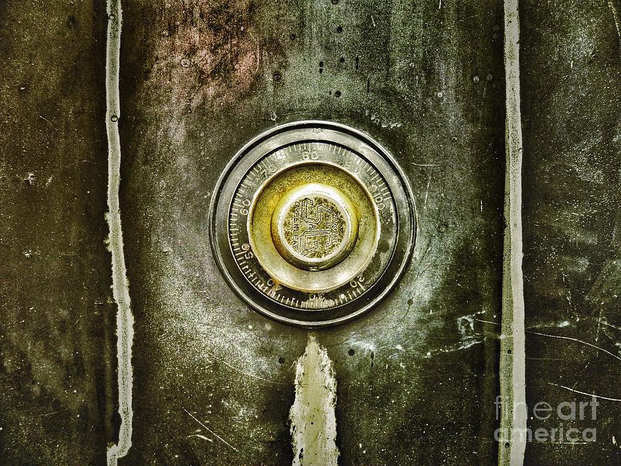 Vintage Bank Vault Photograph by Patricia Greer