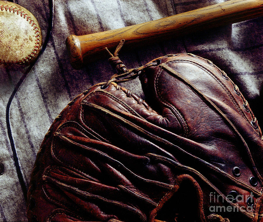 Cincinnati Reds Photograph - Vintage Baseball by Jon Neidert