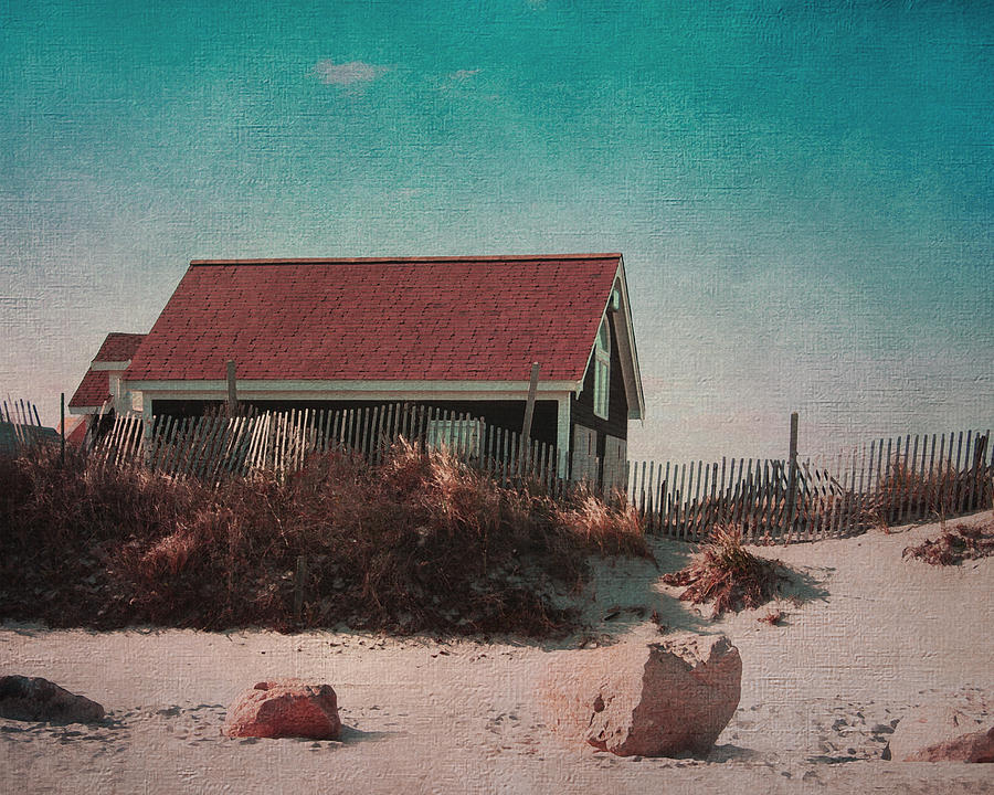 Vintage Beach Cottage Photograph by Brooke Ryan