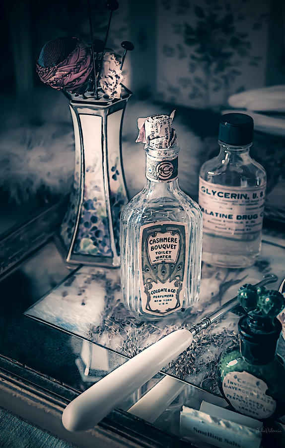 Vintage Beauty Items Photograph by Julie Palencia