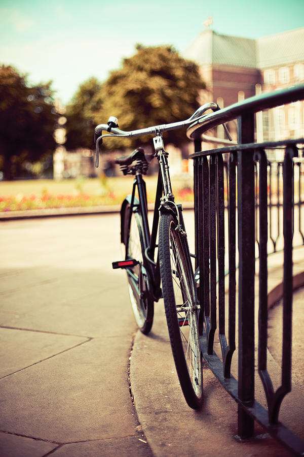 Vintage Bike Photograph by Innershadows Photography - Fine Art America