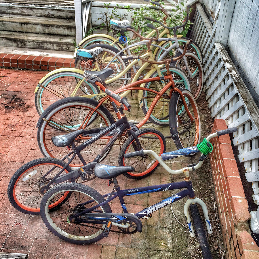 Vintage Bikes Photograph by Patricia Januszkiewicz