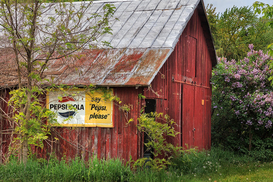 Barn Photograph - Vintage by Bill Wakeley