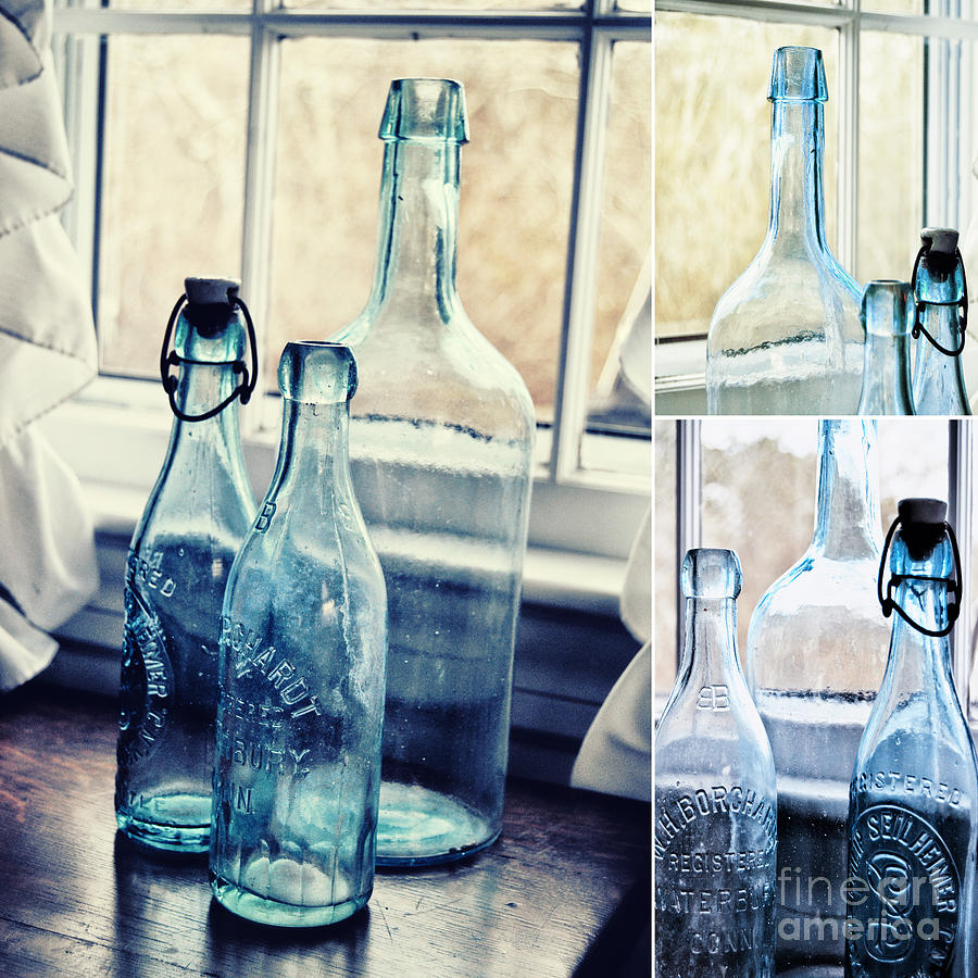 Vintage Bottles Photograph by Sabine Jacobs