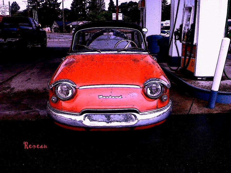 Vintage French Panhard Auto 2 Photograph by A L Sadie Reneau