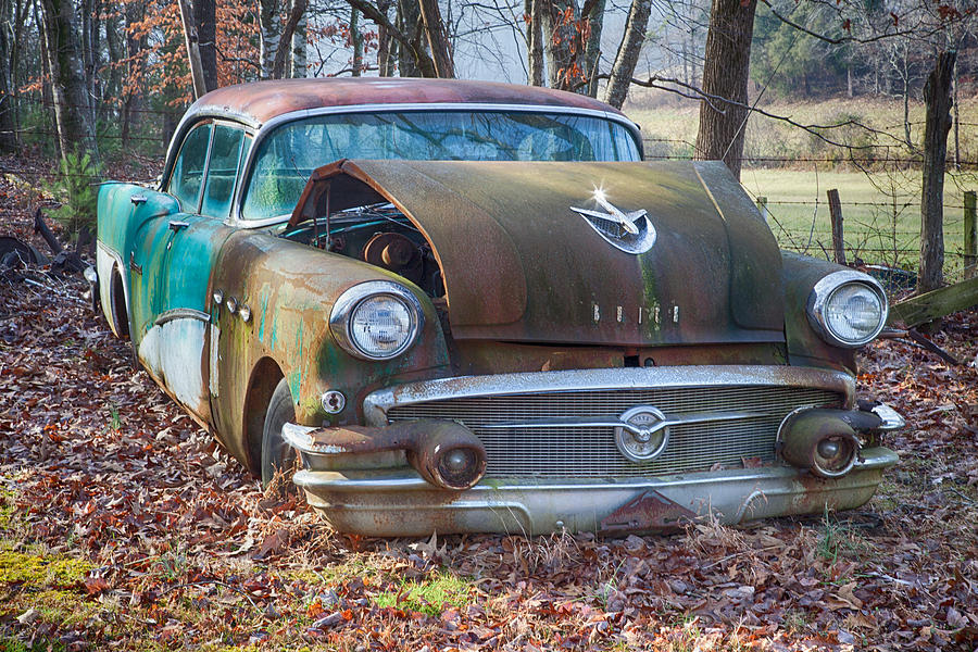 Vintage Buick Photograph by Jack Nevitt