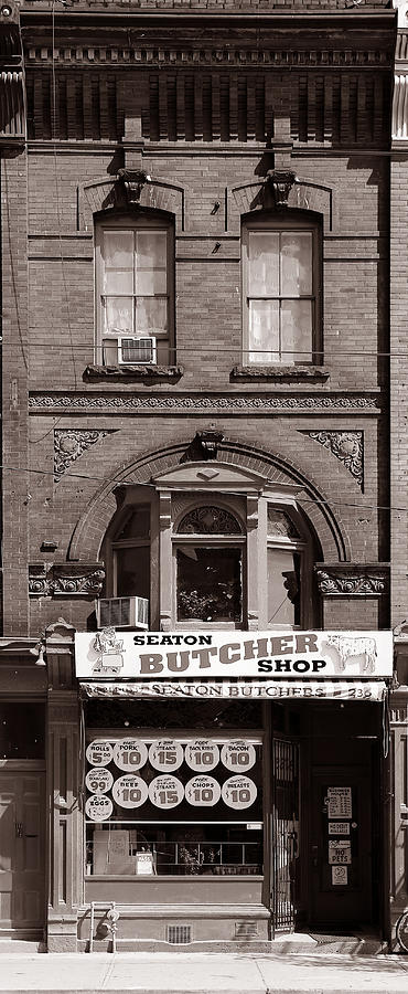 Vintage Butcher Shop 3 Photograph by Andrew Fare