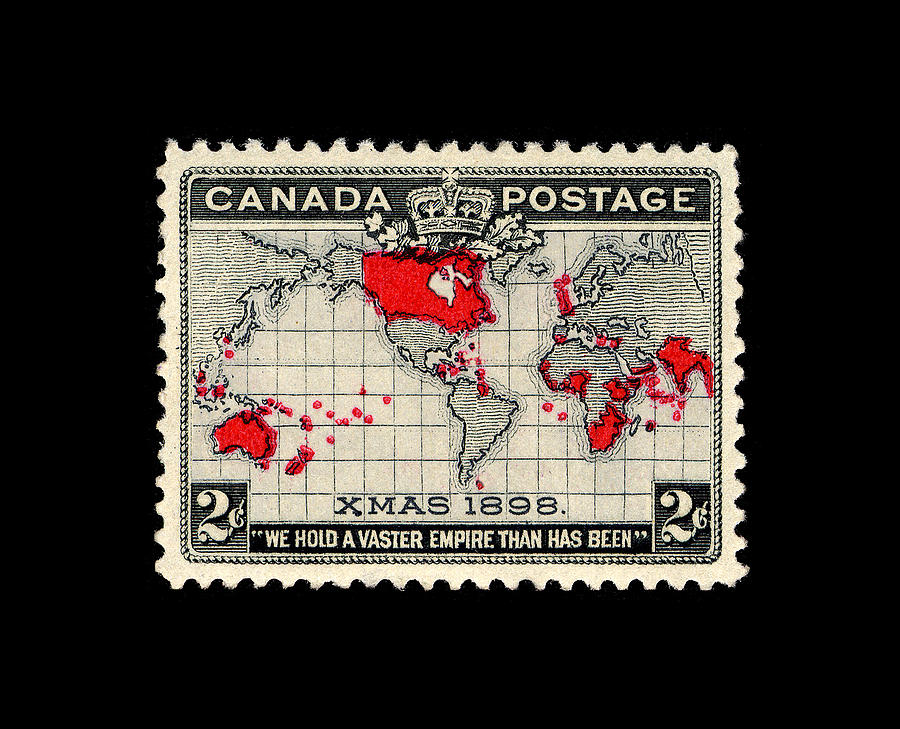 Vintage Canada Stamp 1898 Photograph by Andrew Fare