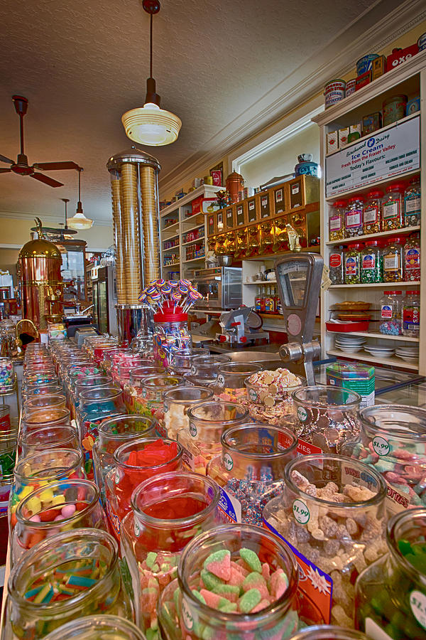 Vintage candy store Photograph by Eti Reid