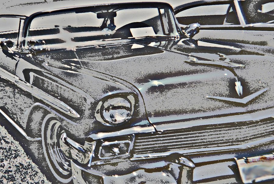 Vintage Car I Digital Art by Cathy Anderson