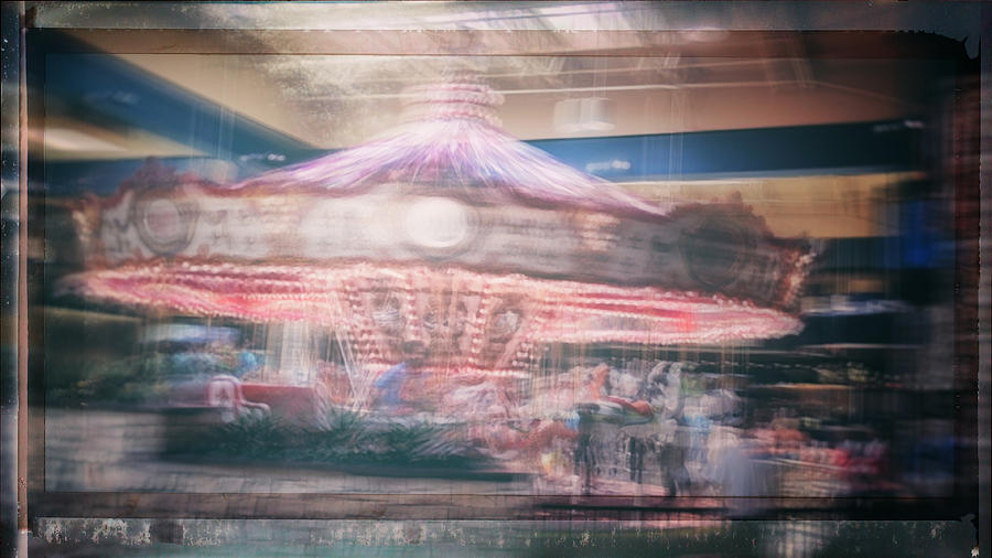 Vintage Carousel Photograph by James Bethanis