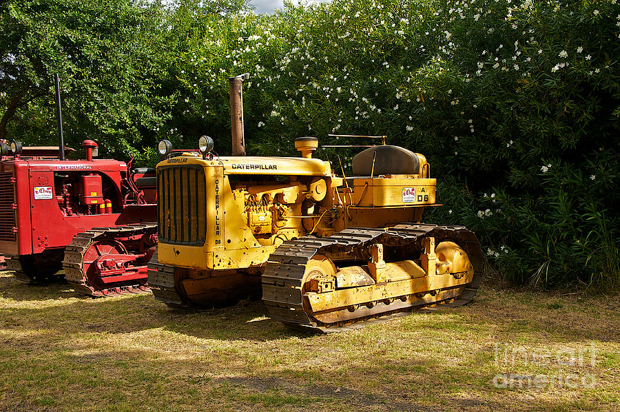 Vintage Caterpiller Tractor 3 Photograph by Dave Koontz