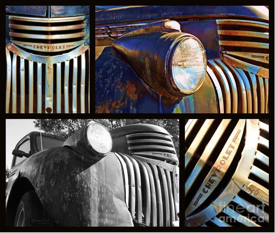 Vintage Chevrolet Collage Photograph by Robert ONeil