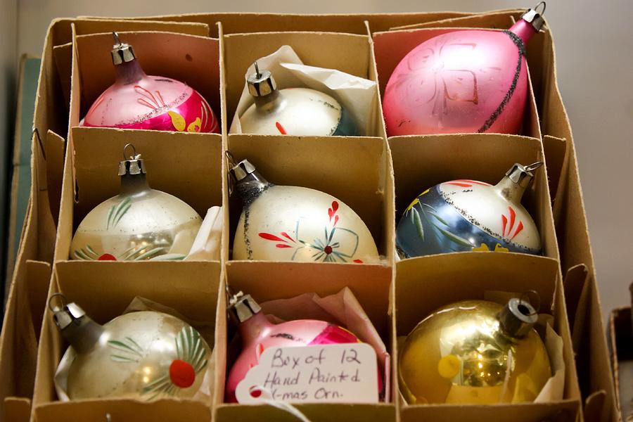 Vintage Christmas Ornaments Photograph by Cynthia Woods