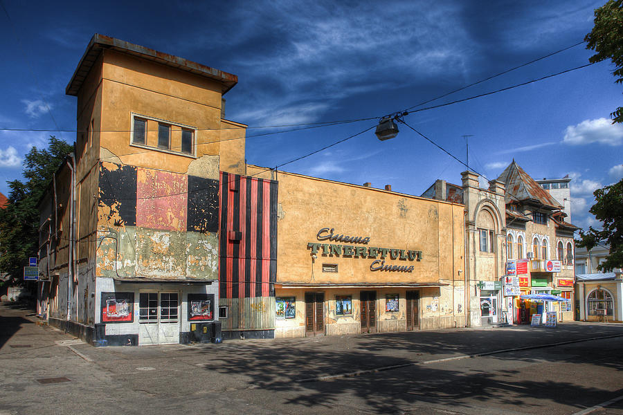 Vintage cinema building in Iasi_ROMANIA Photograph by Vlad Baciu