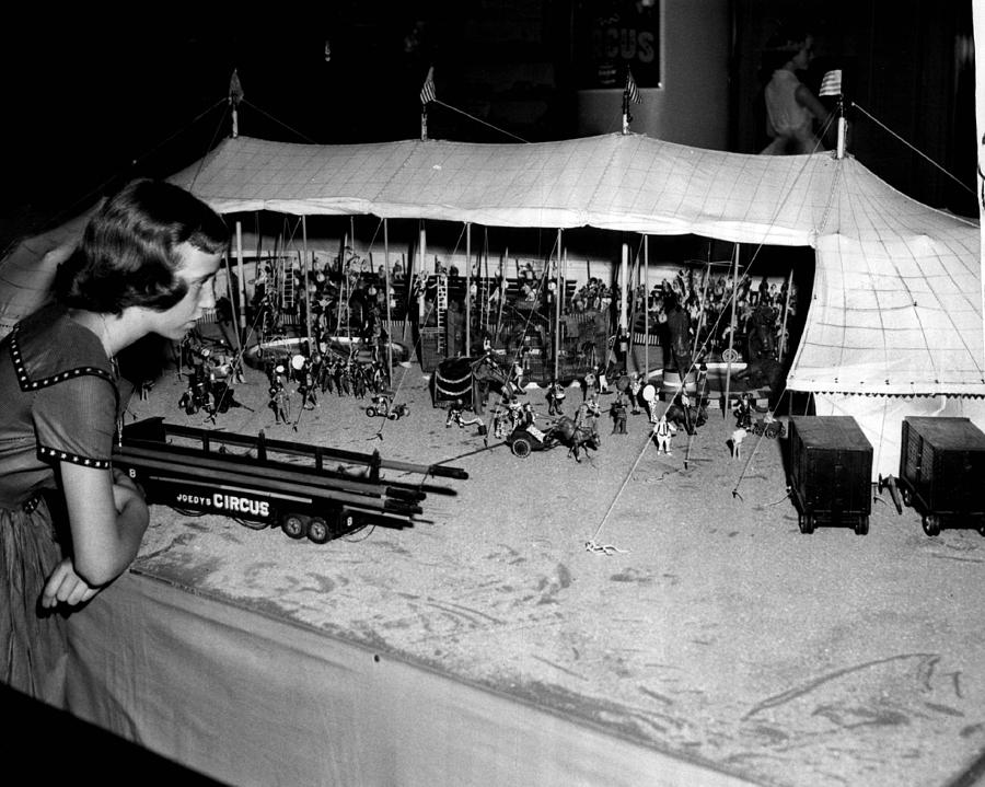 Vintage Circus Minature Photograph by Retro Images Archive