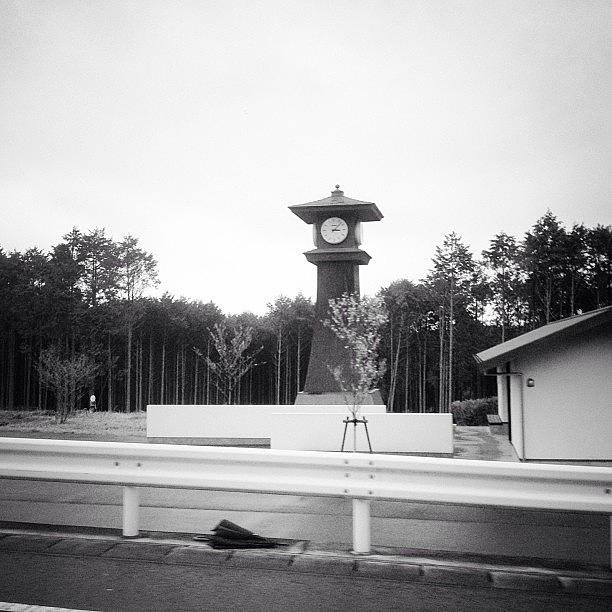 Nature Photograph - Vintage Clock Tower Near Mt.
#eyes by Saito Hironobu