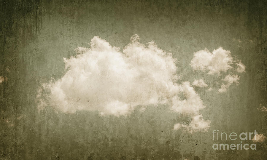 Vintage clouds background Photograph by Jorgo Photography