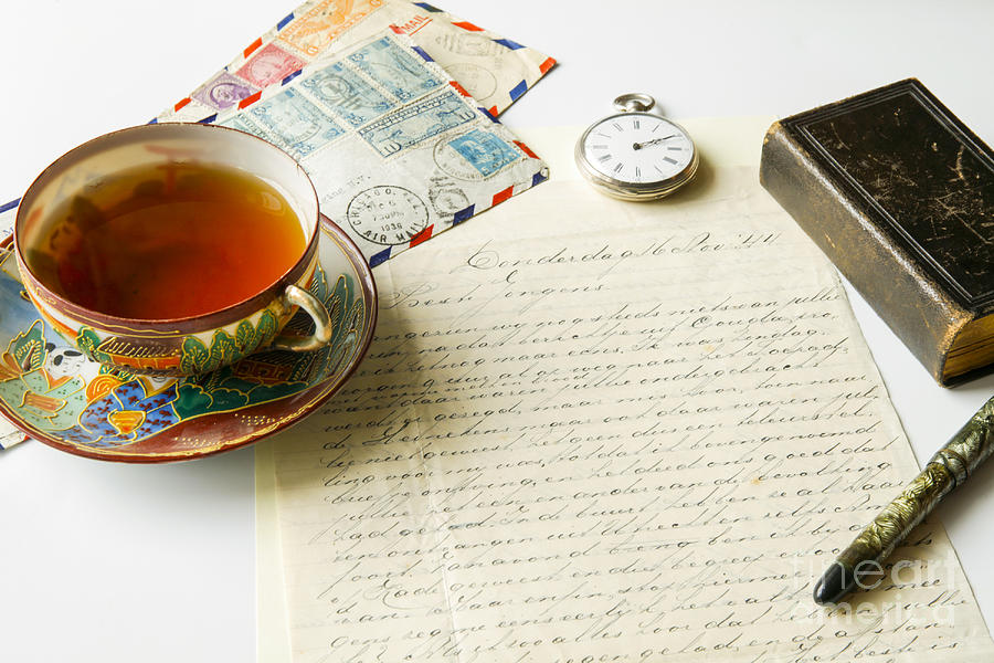 Vintage correspondence Photograph by Patricia Hofmeester