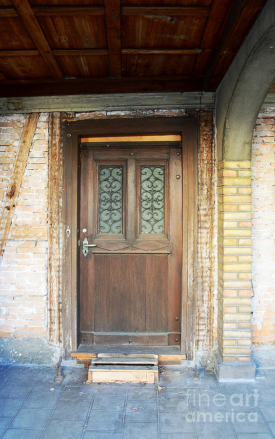 Vintage door Photograph by Felicia Tica