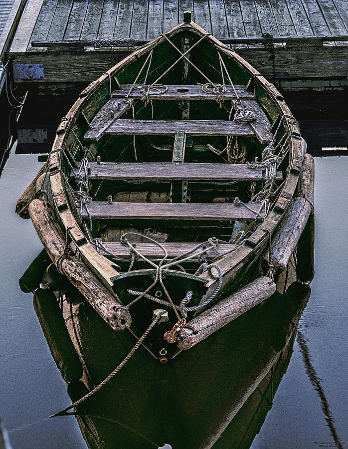 Vintage Dory Photograph by Marty Saccone