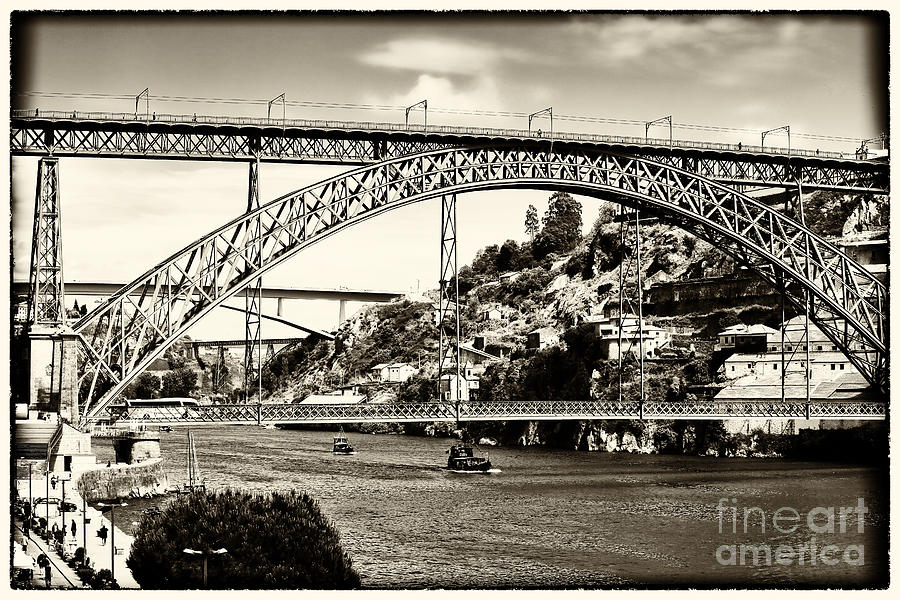 Vintage Douro River Photograph by John Rizzuto