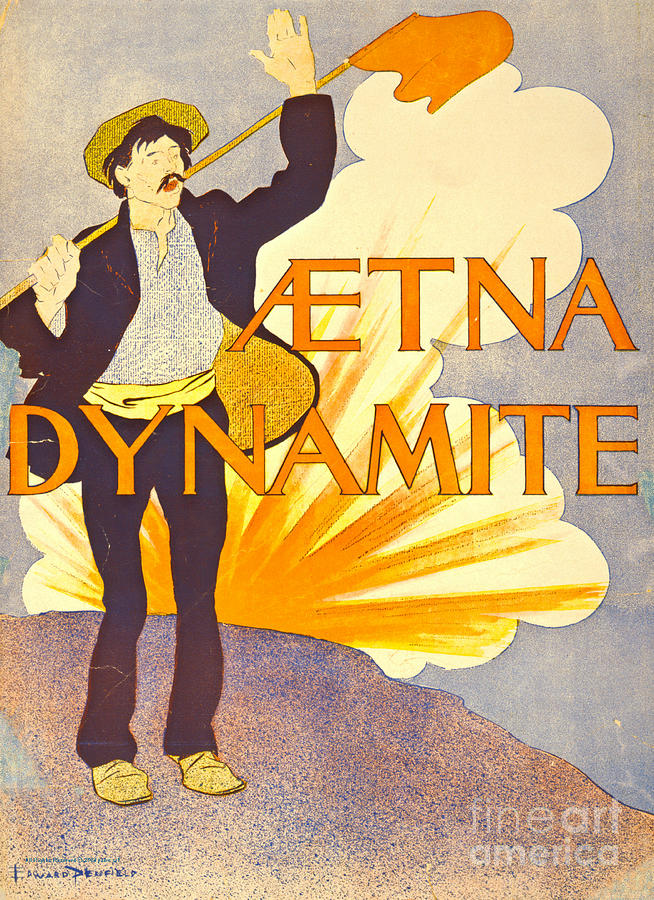 Vintage Dynamite Advertisement 1895 Photograph by Padre Art