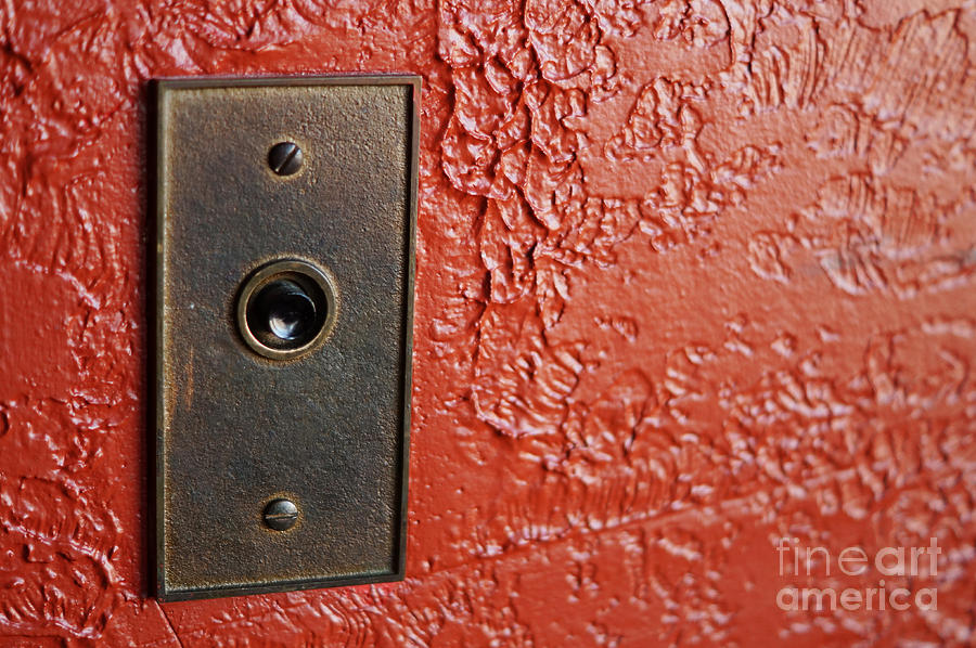 Vintage Elevator Call Button Photograph by Shawn Smith