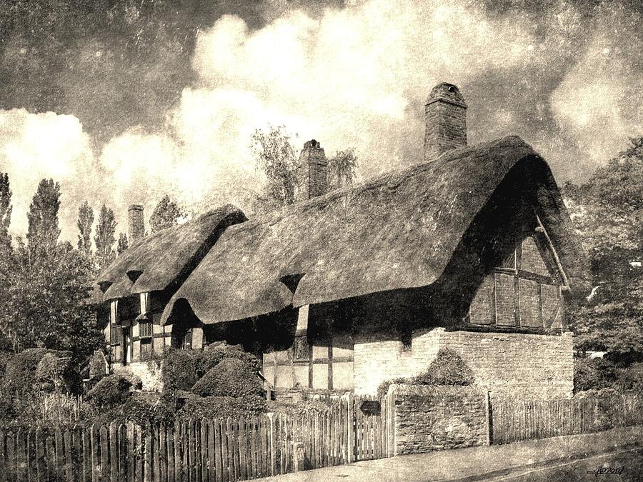 Vintage English Country Cottage Photograph by Maciek Froncisz
