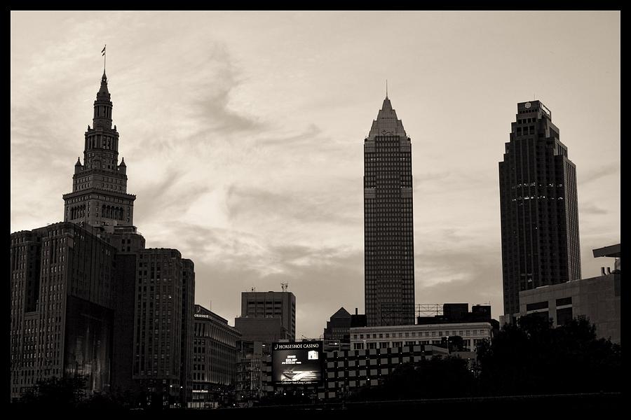 Vintage Feel Cleveland Photograph by Jenny Hudson