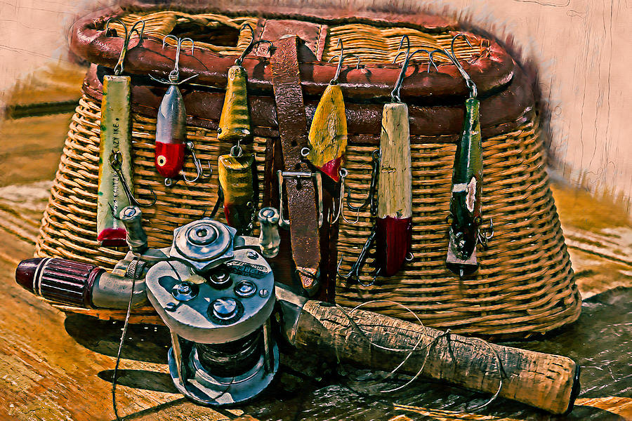 Vintage Fishing Photograph by William Mckee | Fine Art America