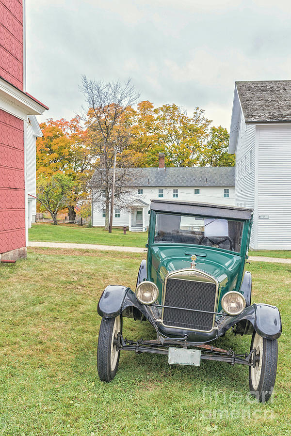 Vintage Ford Model A Car Photograph by Edward Fielding
