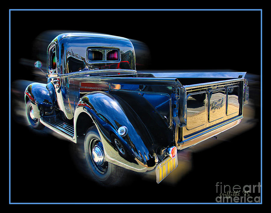 Truck Photograph - Vintage Ford Pickup by Tom Griffithe