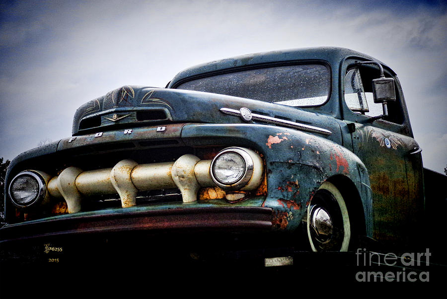 Vintage Ford Pickup Truck Photograph by Melissa Messick