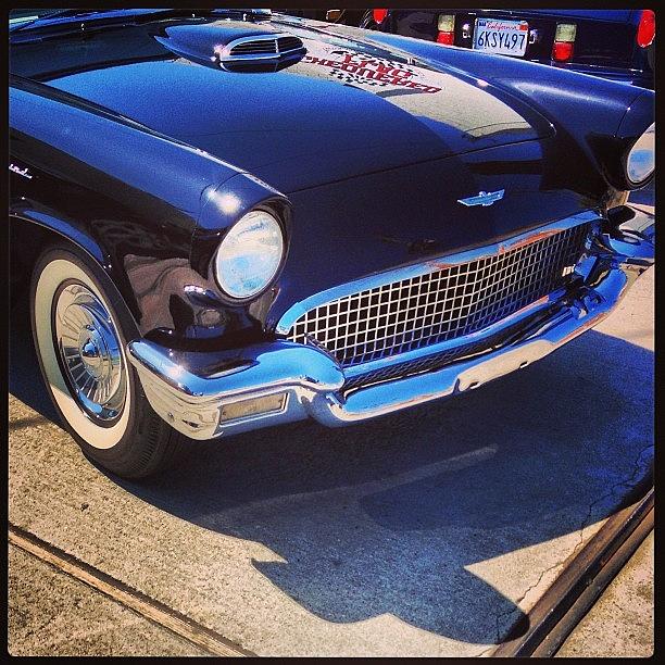 Vintage Photograph - #vintage #ford #thunderbird by Mike Valentine