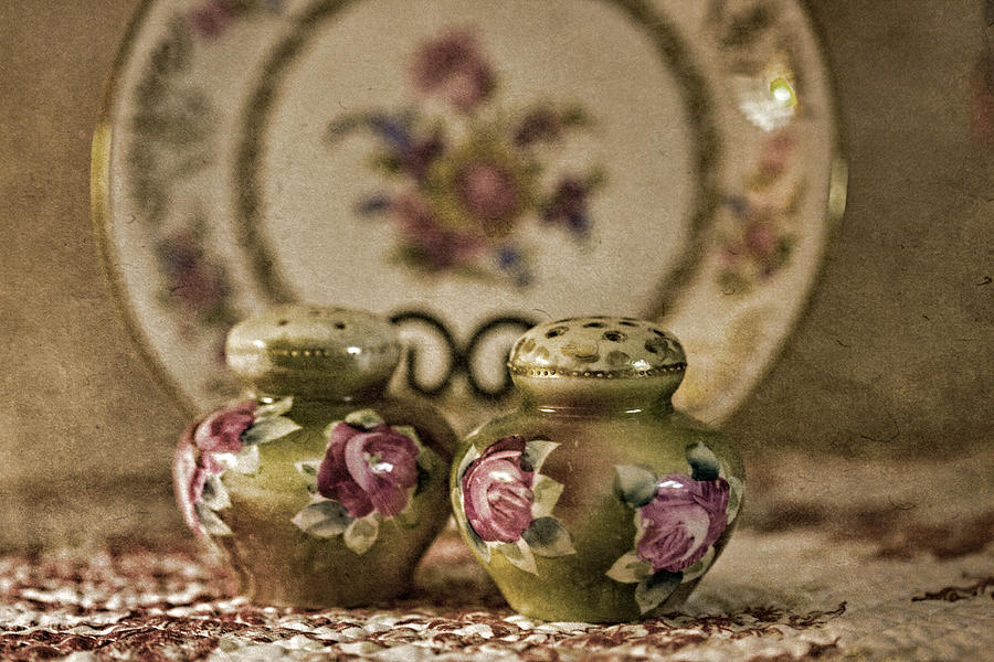 Vintage Glassware Photograph by Bonnie Bruno