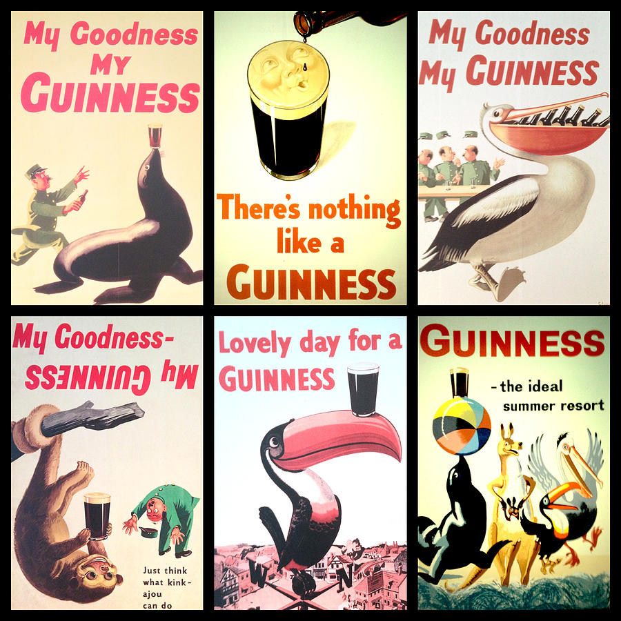 Vintage Guinness  Digital Art by Georgia Clare