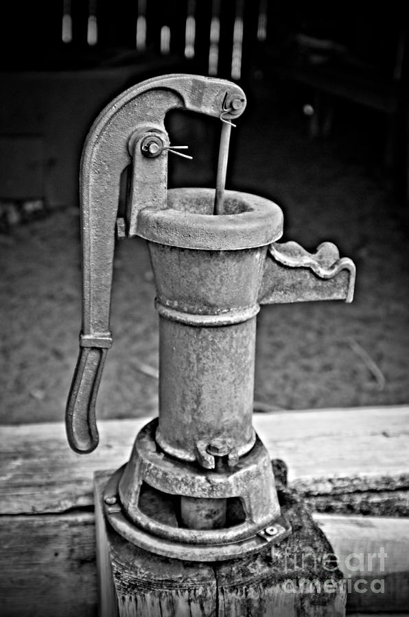 Vintage Hand Pump Photograph by Southern Photo