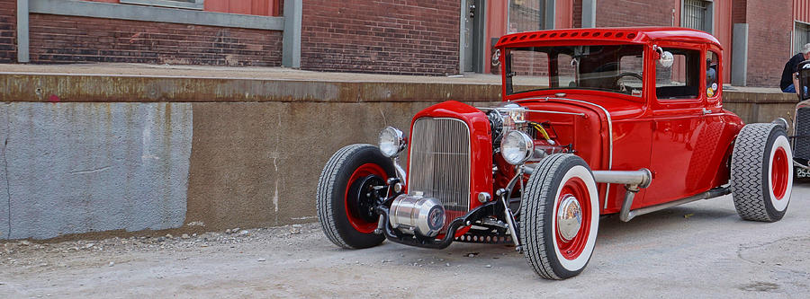 Vintage Hot Rod Photograph by Alan Hutchins