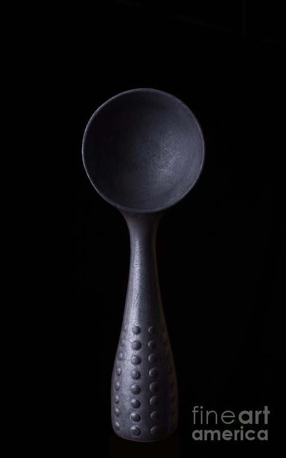 Metal Photograph - Vintage Ice Cream Scoop by Edward Fielding