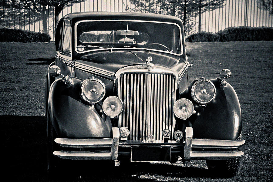 Vintage Jaguar 1950s Photograph by Eti Reid