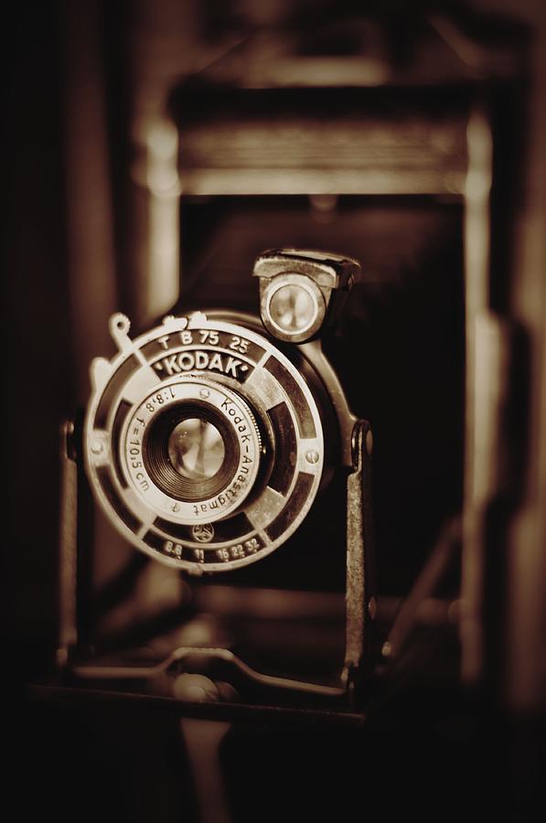 Vintage Photograph - Vintage Kodak Camera by A R Williams