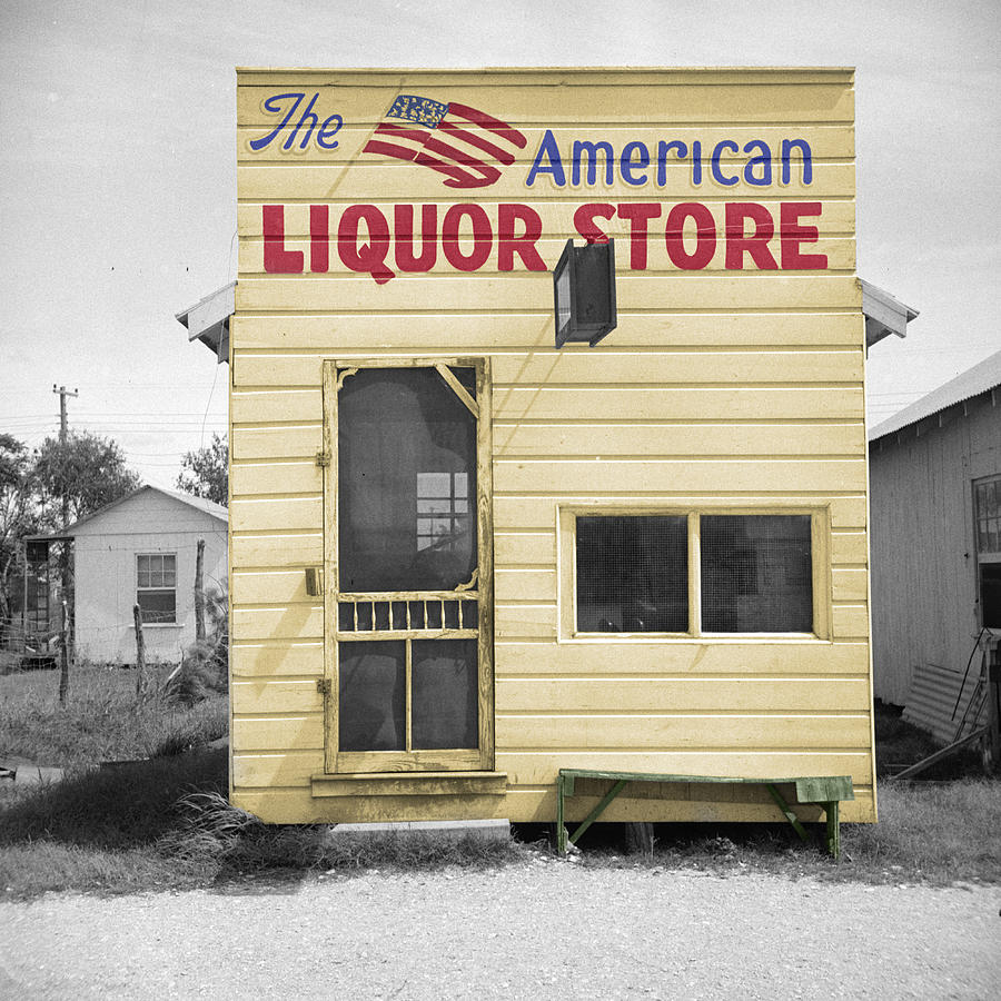 Vintage Liquor Store Photograph by Andrew Fare