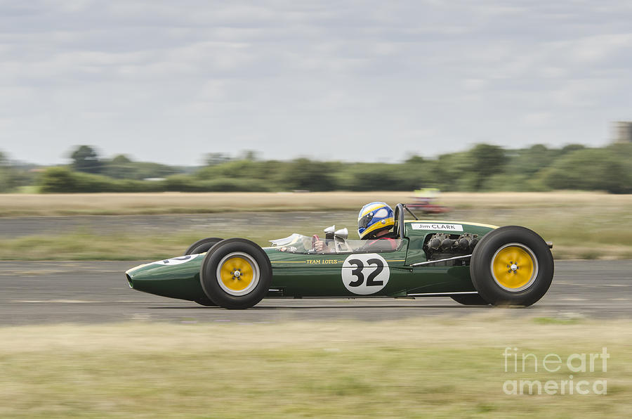 Vintage Lotus Racing Car Photograph by Simon Pocklington - Pixels