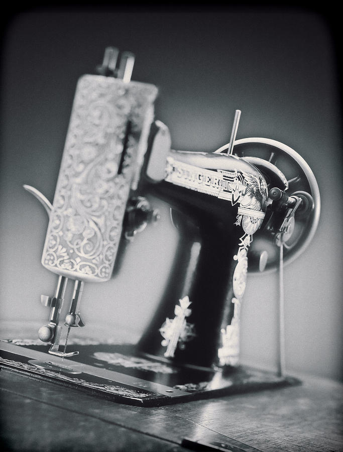 Vintage Photograph - Vintage Machine by Kelley King