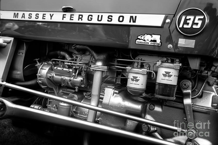 Vintage Massey Ferguson Photograph by Michael Eingle
