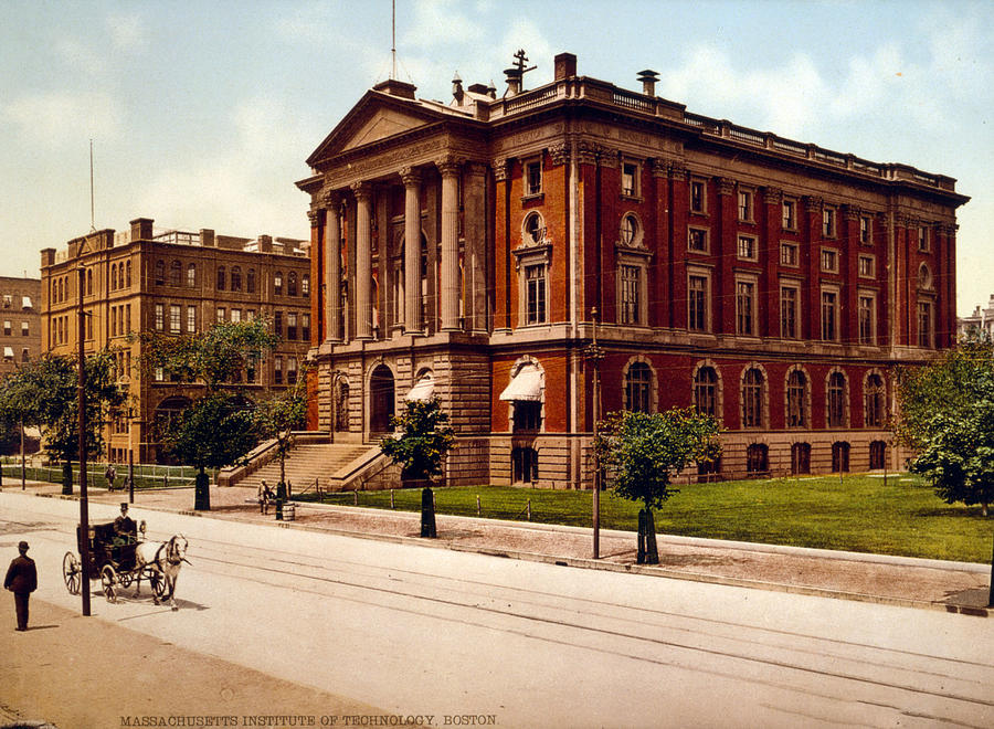 Vintage MIT 1901 Photograph by Georgia Clare